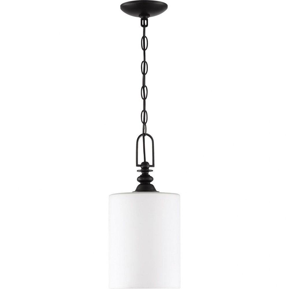 Dardyn Espresso Glass Mini Pendant Light