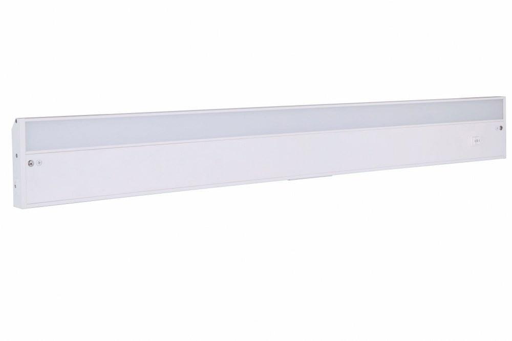 White 30" LED Dimmable Under Cabinet Light Bar