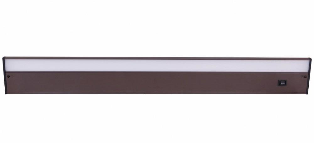 Bronze 36" LED Dimmable Under Cabinet Light Bar