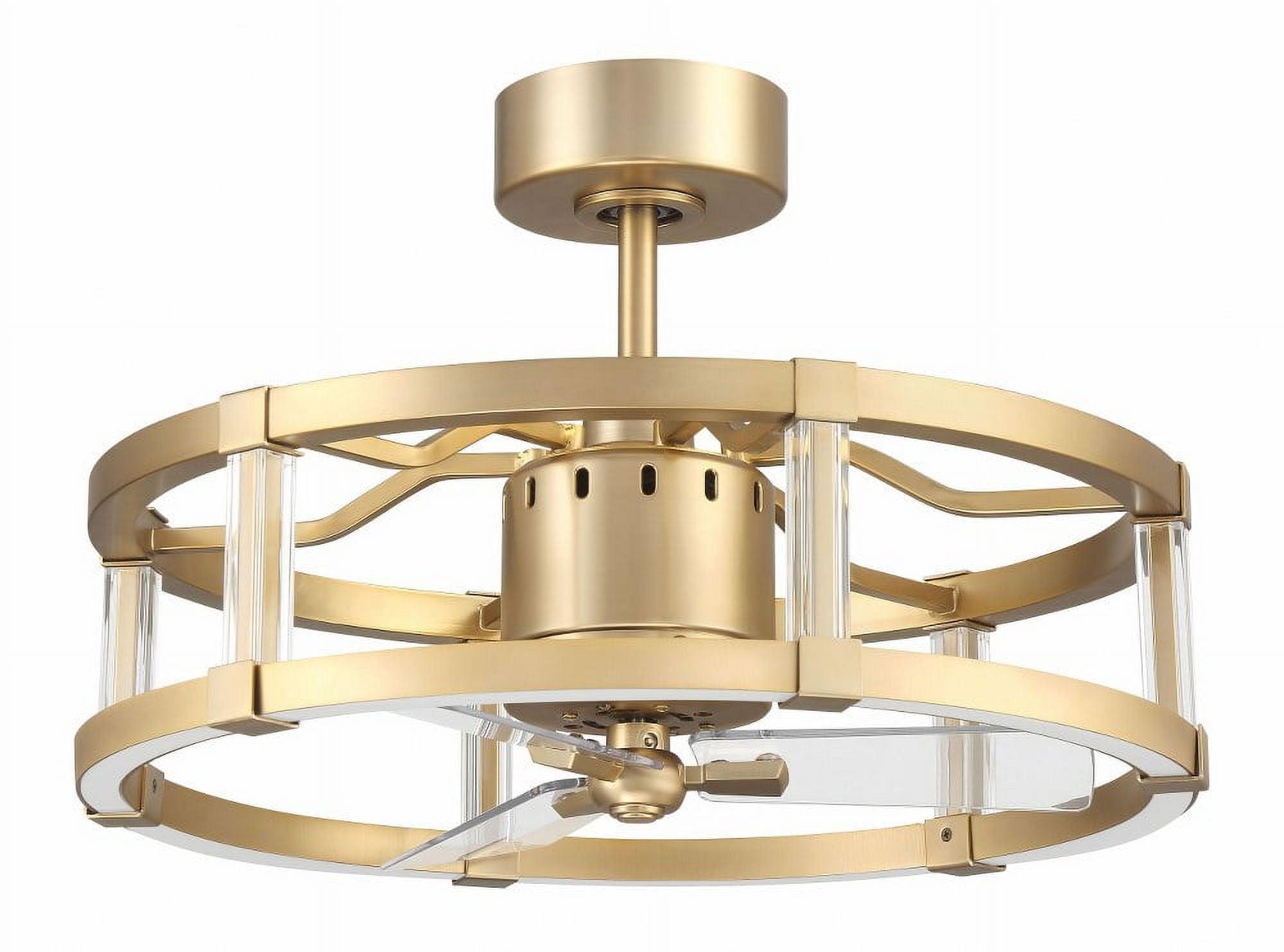 Craftmade Lighting - Alexis - 24W 1 LED Fandelier In Contemporary Style-15.12