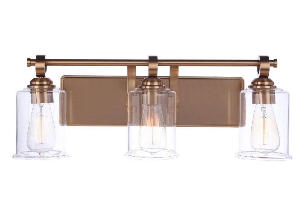 Craftmade Lighting Romero 3 - Light Vanity in  Satin Brass