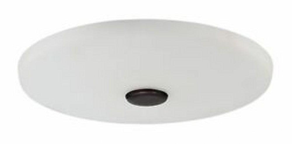 Flat Black 13'' LED Bowl Ceiling Fan Light Kit