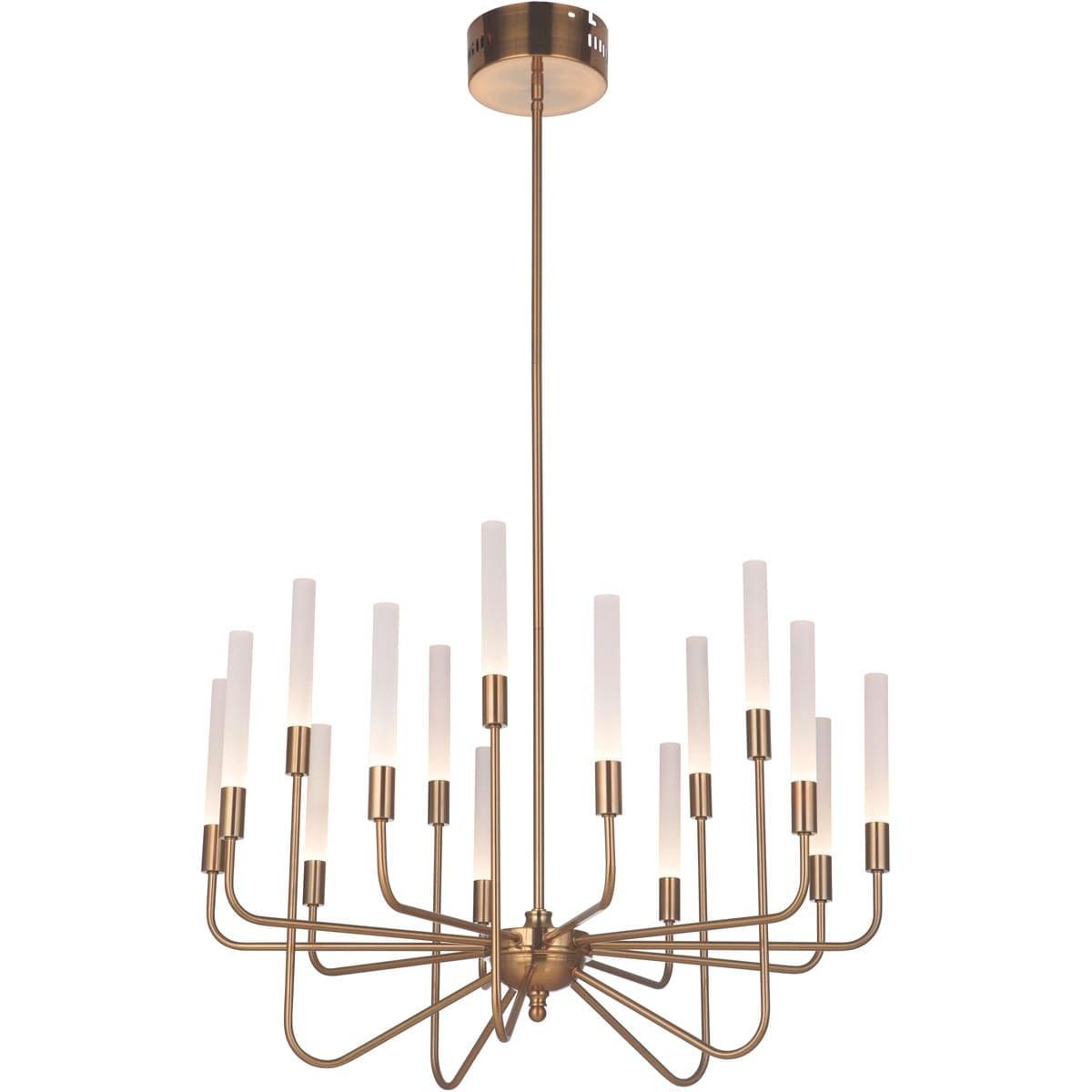 Craftmade  Valdi Chandelier - Satin Brass 15