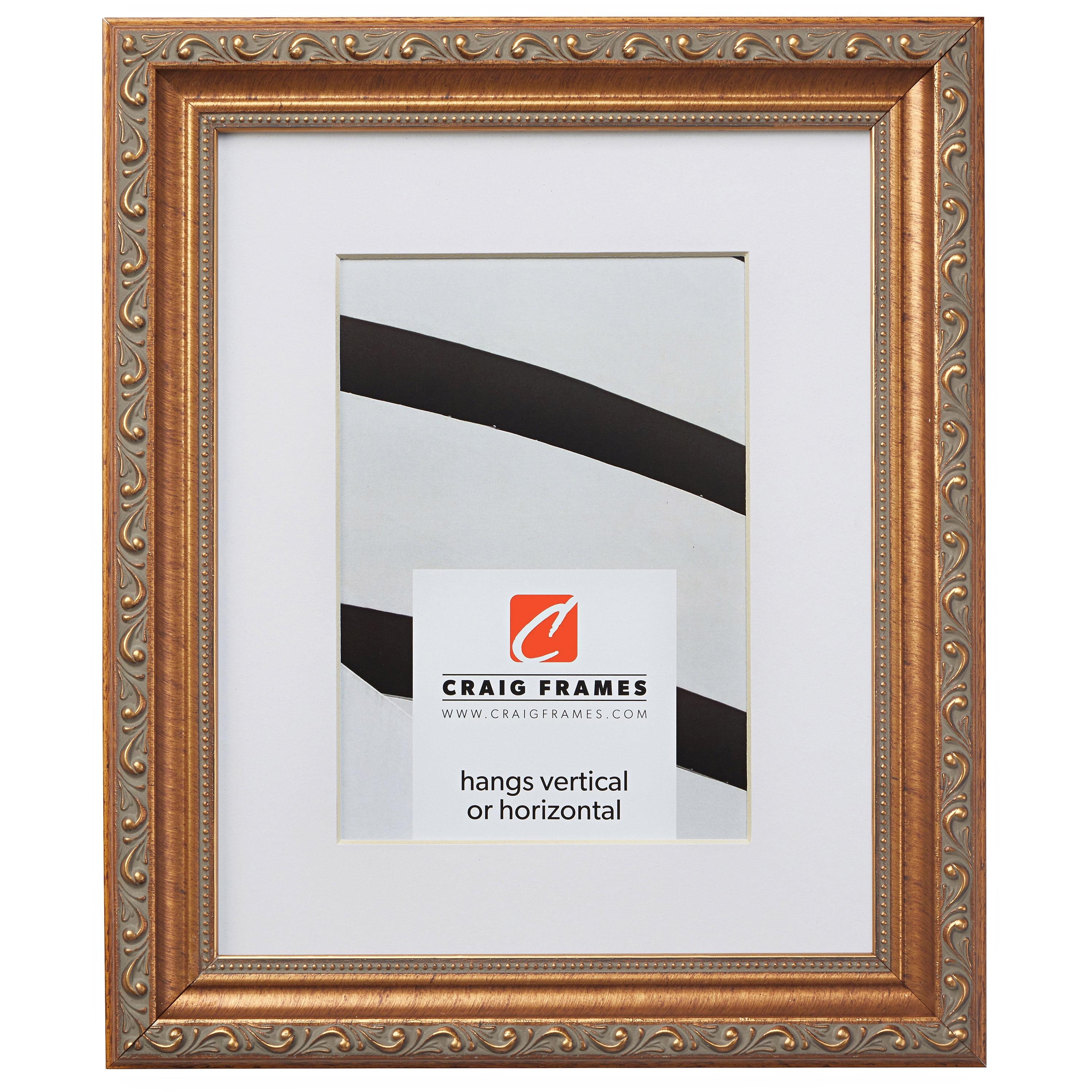 Craig Frames Contemporary 20x27 inch Distressed Gold Picture Frame, Set of 4