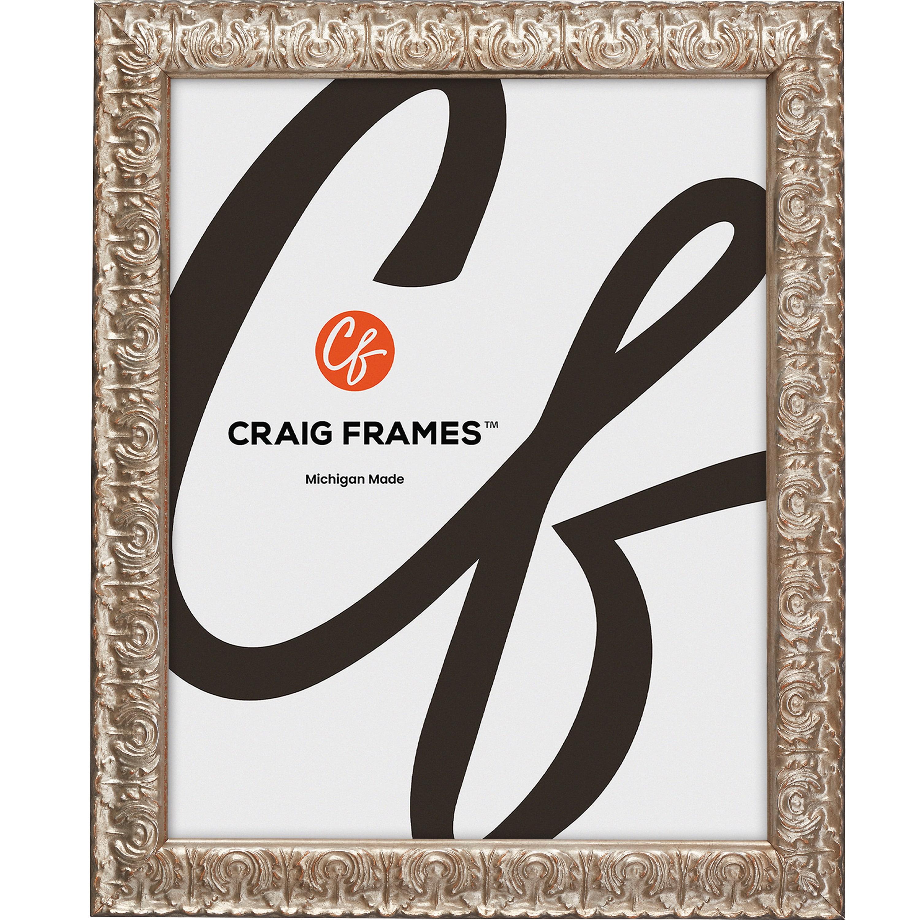 Craig Frames Versailles Ornate Silver Single Image Picture Frame