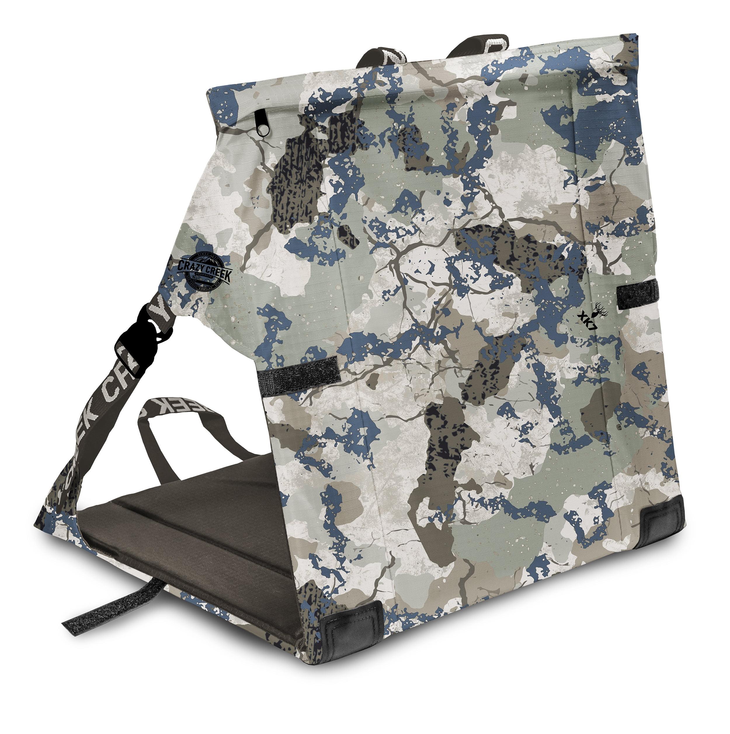 Crazy Creek Original Chair, Versatile and Water Proof, Camo