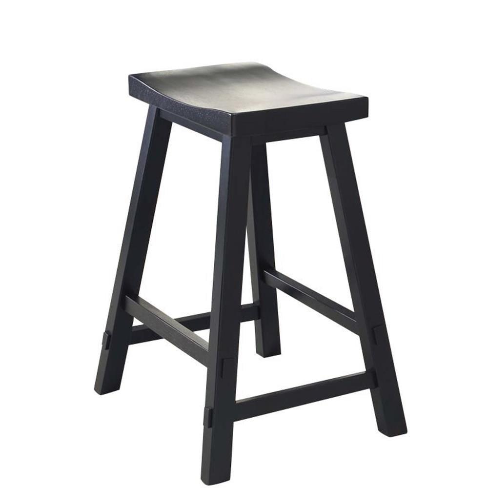 Liberty Furniture Creations 30 Inch Sawhorse Barstool - Black