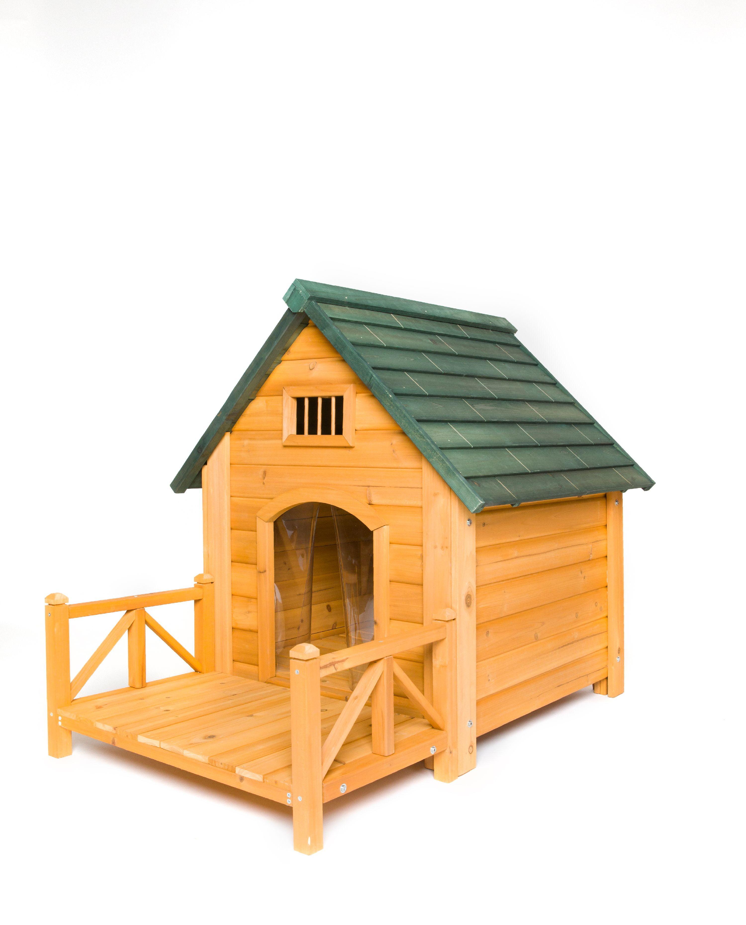 Creative Cedar Designs K-9 Kastle Dog House