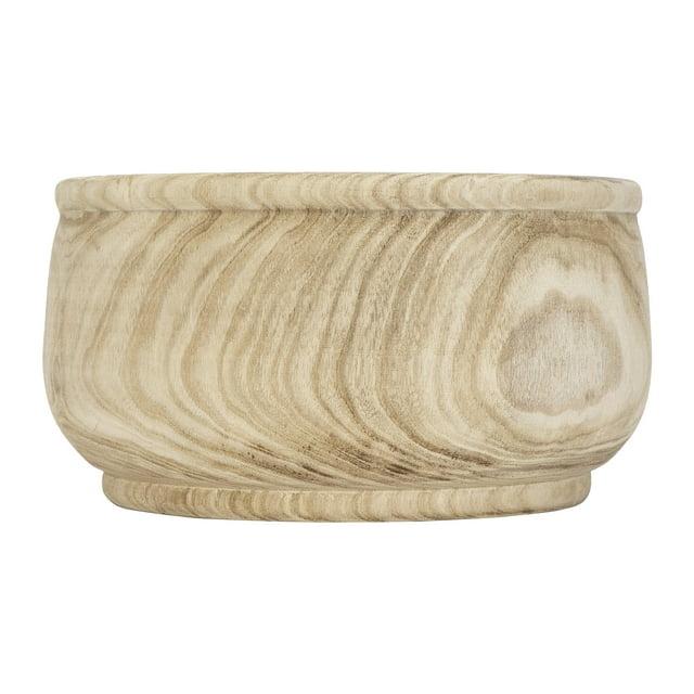 7.5" x 14" Paulownia Wood Planter Natural - Storied Home
