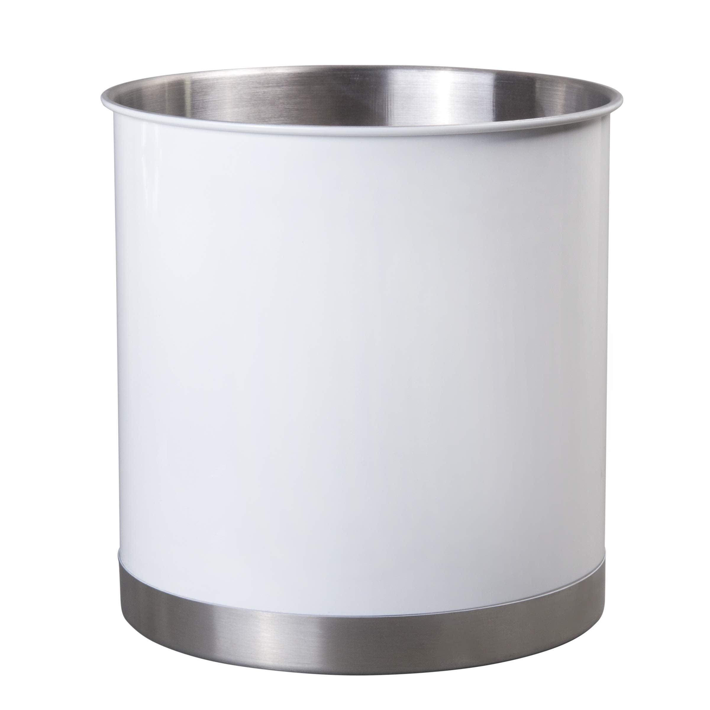 Stainless Steel Round Utensil Crock