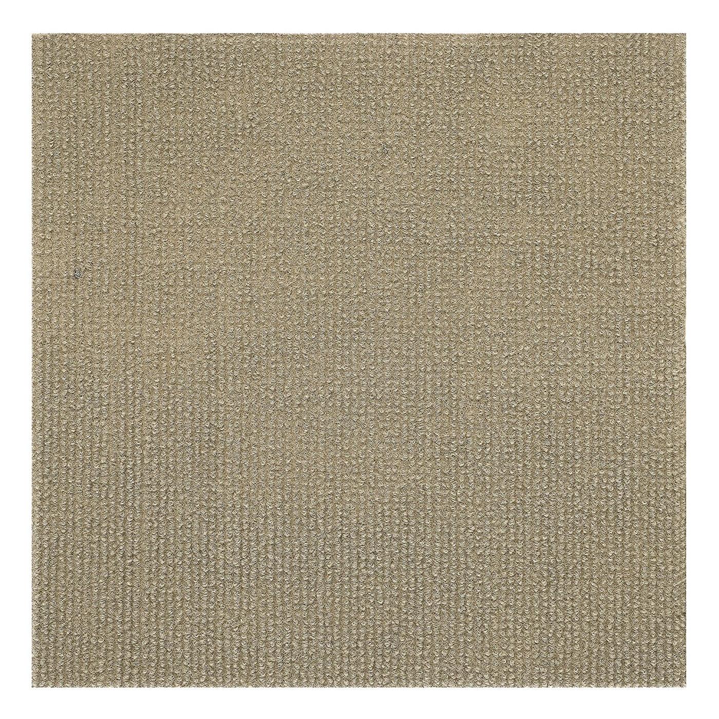 Achim Importing Co Nexus 12'' W x 12'' L Level Loop Adhesive, Peel & Stick Polyester Carpet Tile