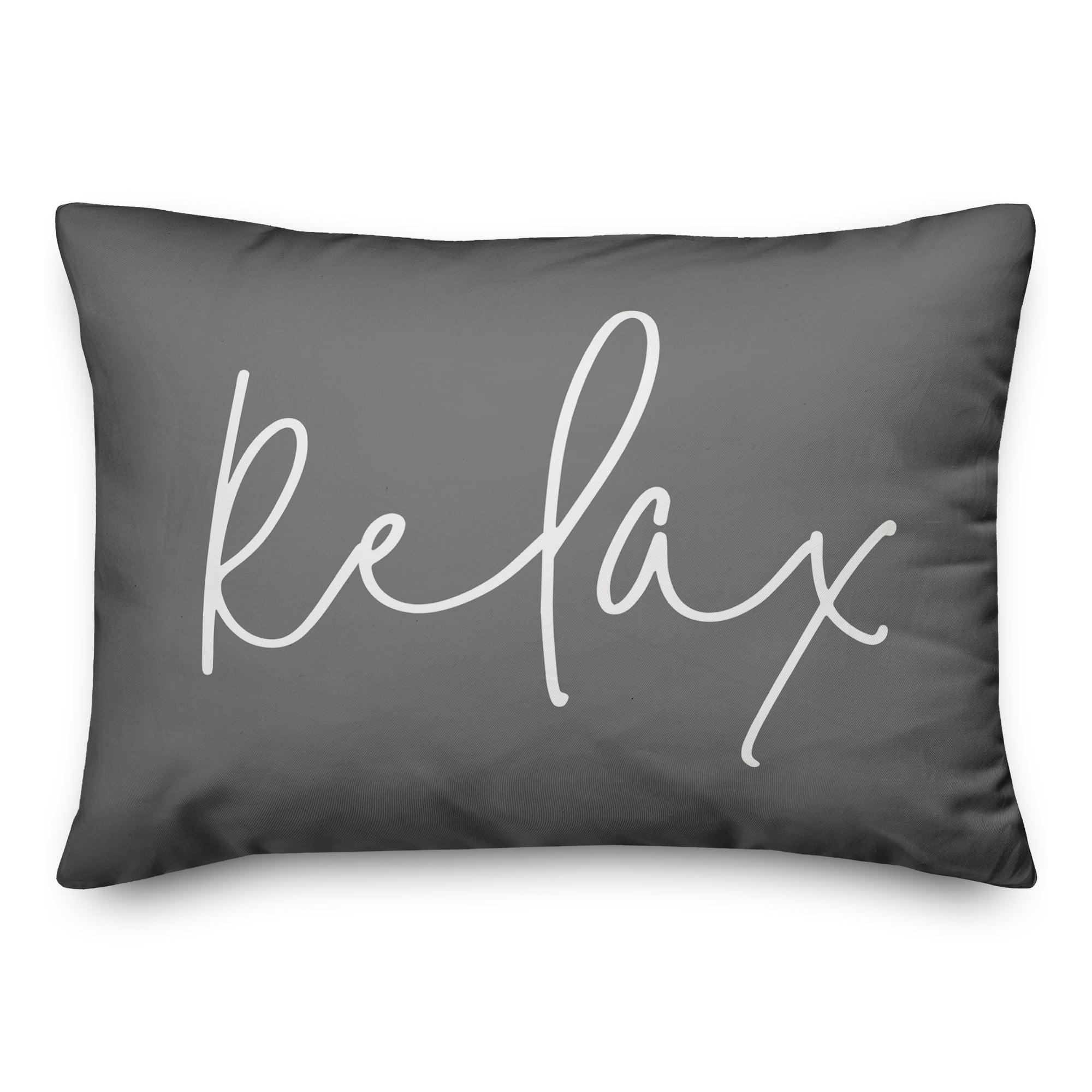 Designs Direct Creative Group Textual Indoor/Outdoor Throw Pillow