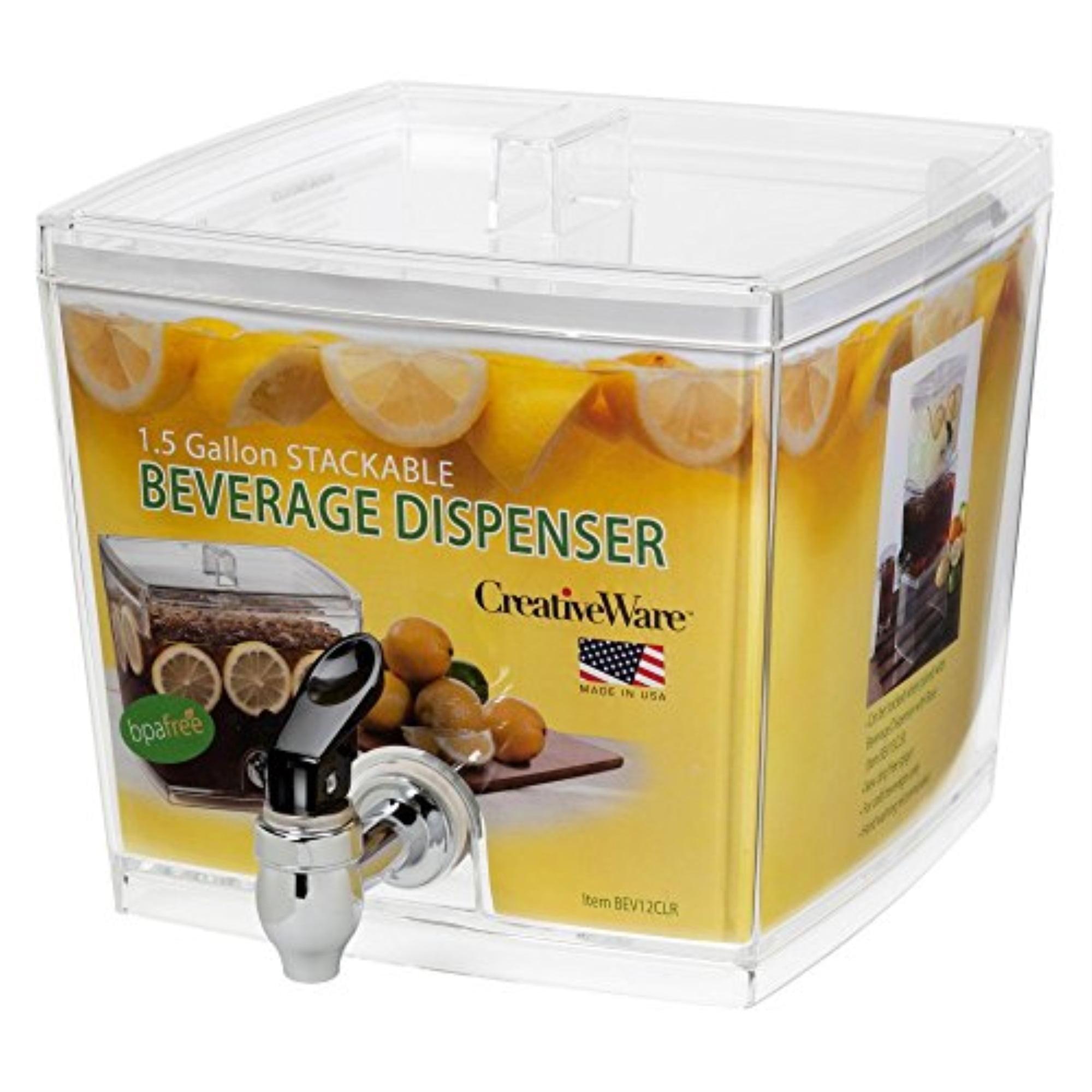 Creativeware 1.5 Gallon Acrylic Beverage Dispenser