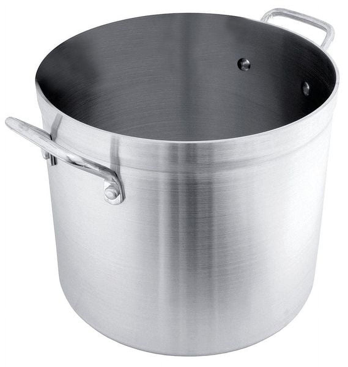 Crestware Heavy Duty Stock Pot, 30 qt, Aluminum