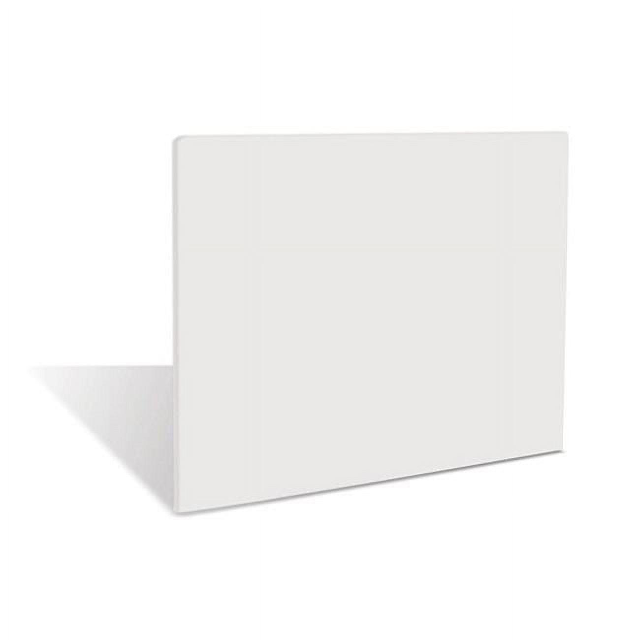 White Polyethylene 18" x 12" Rectangular Cutting Board