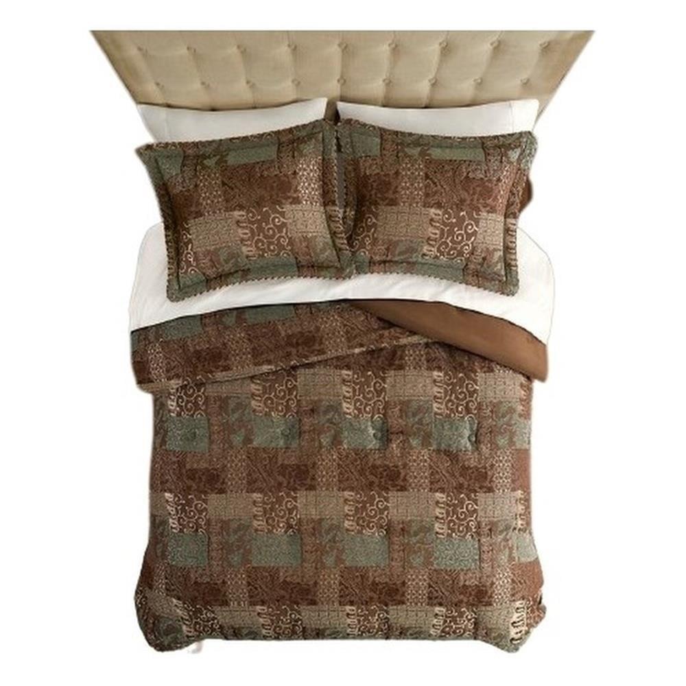 Croscill Croscill Galleria 4 Piece Chenille Jacquard Comforter Set