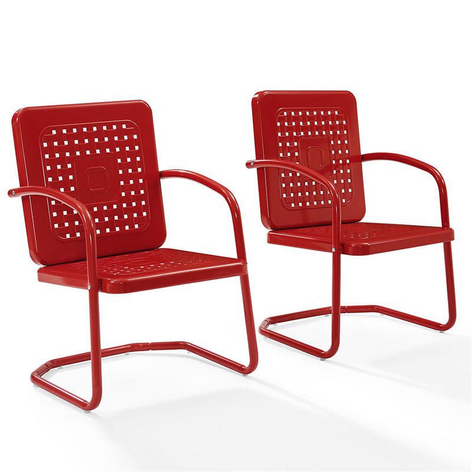 2pk Bates Outdoor Steel Arm Chairs - Crosley