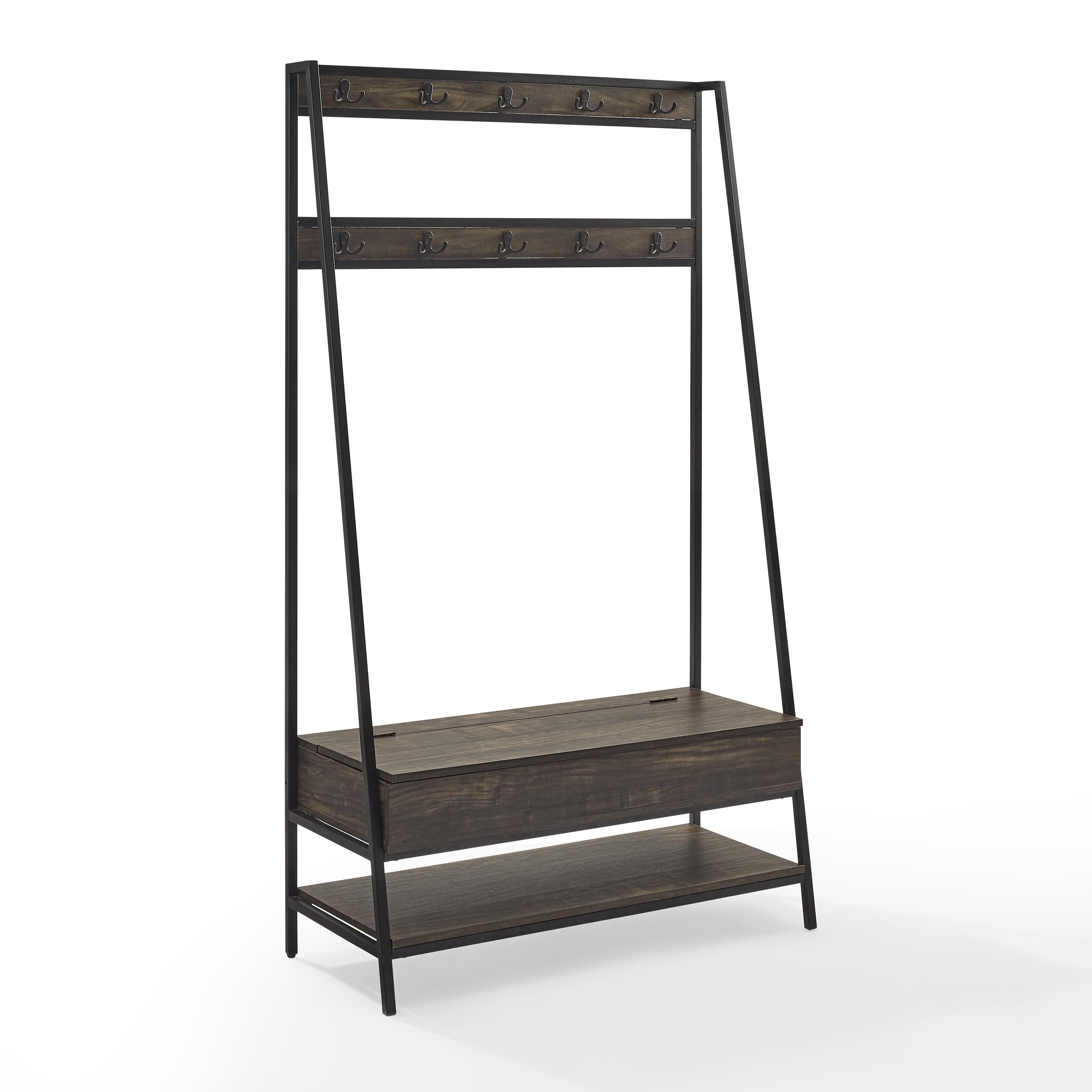 Houchens Hall Tree 40'' Wide with Bench and Shoe Storage