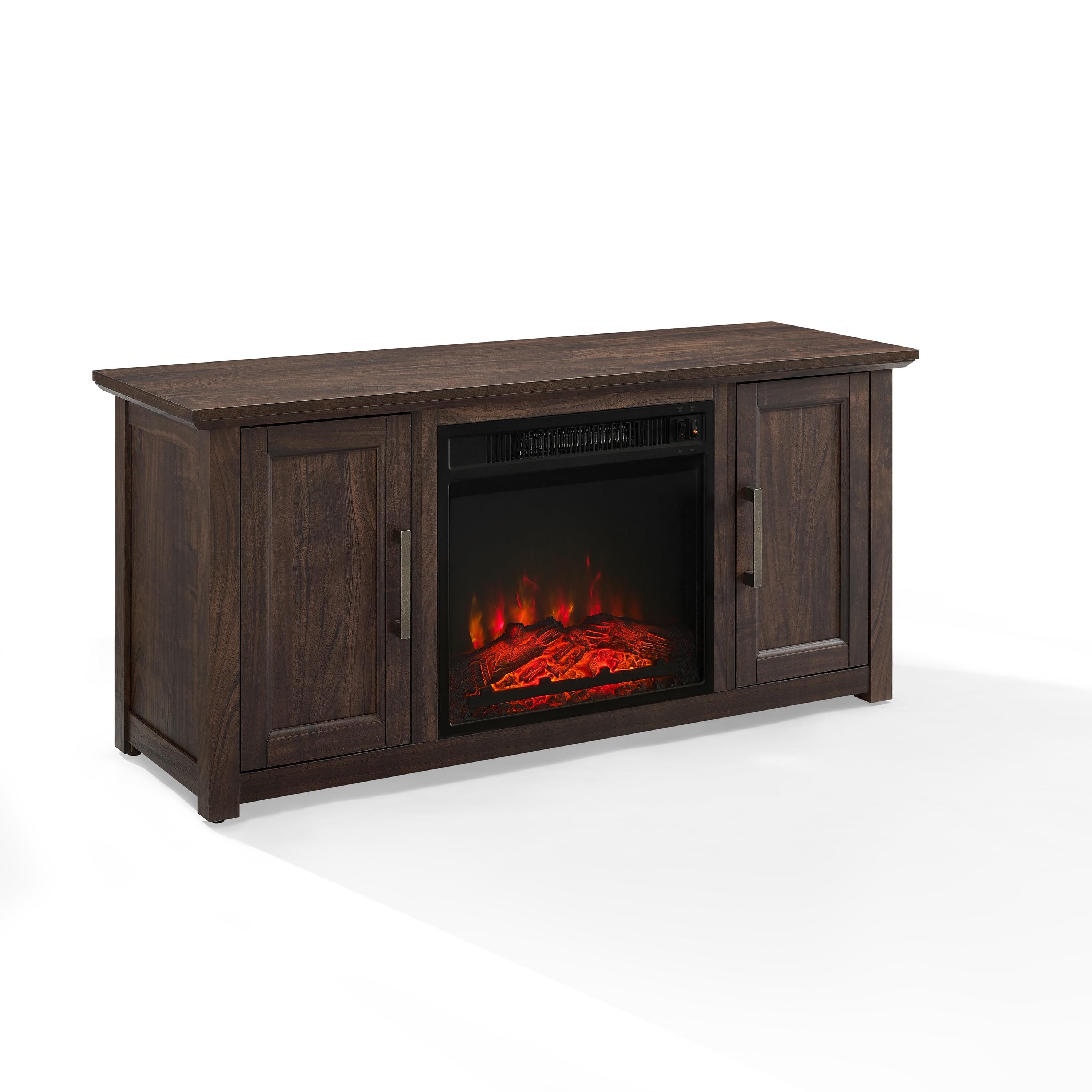 Camden Low Profile Fireplace TV Stand for TVs up to 50" - Crosley