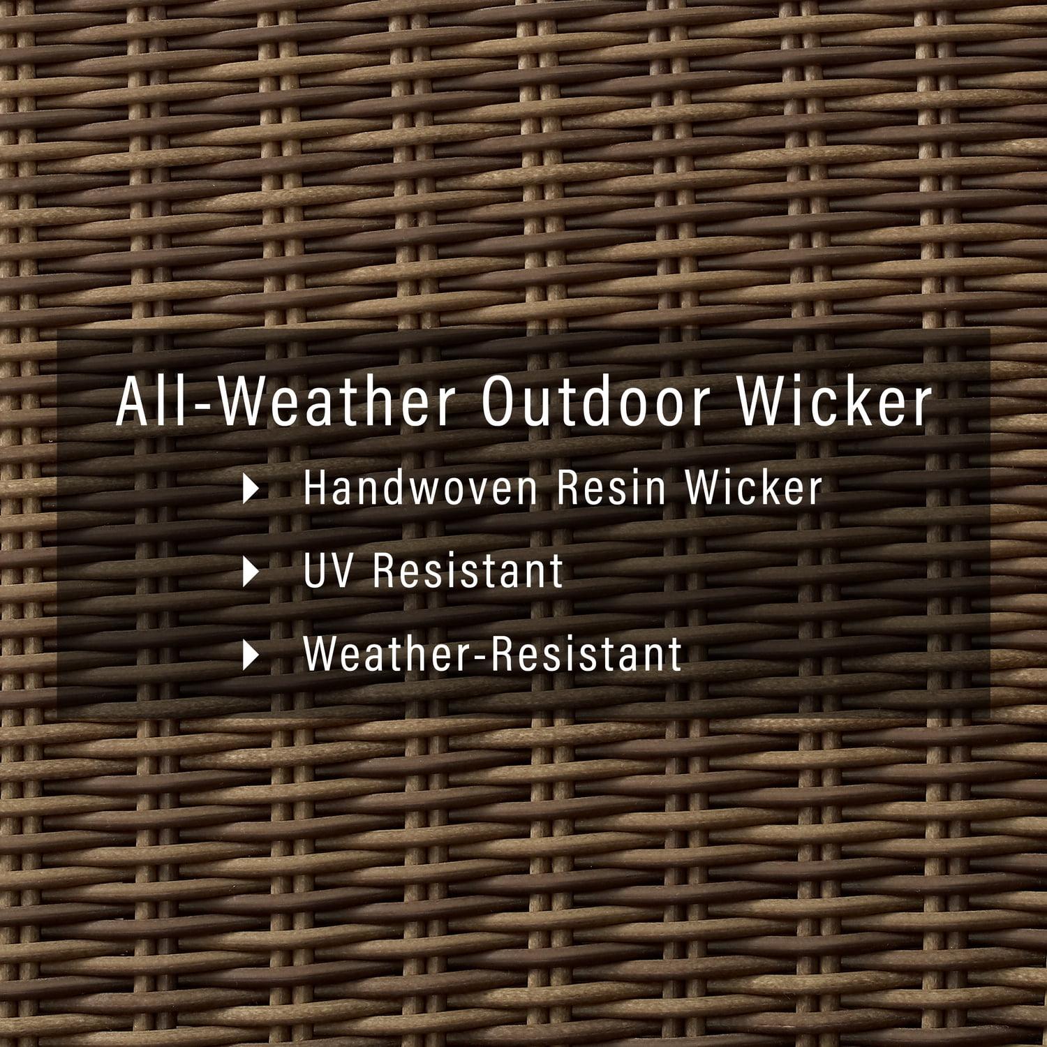 Bradenton Outdoor Wicker Rectangular Side Table - Crosley
