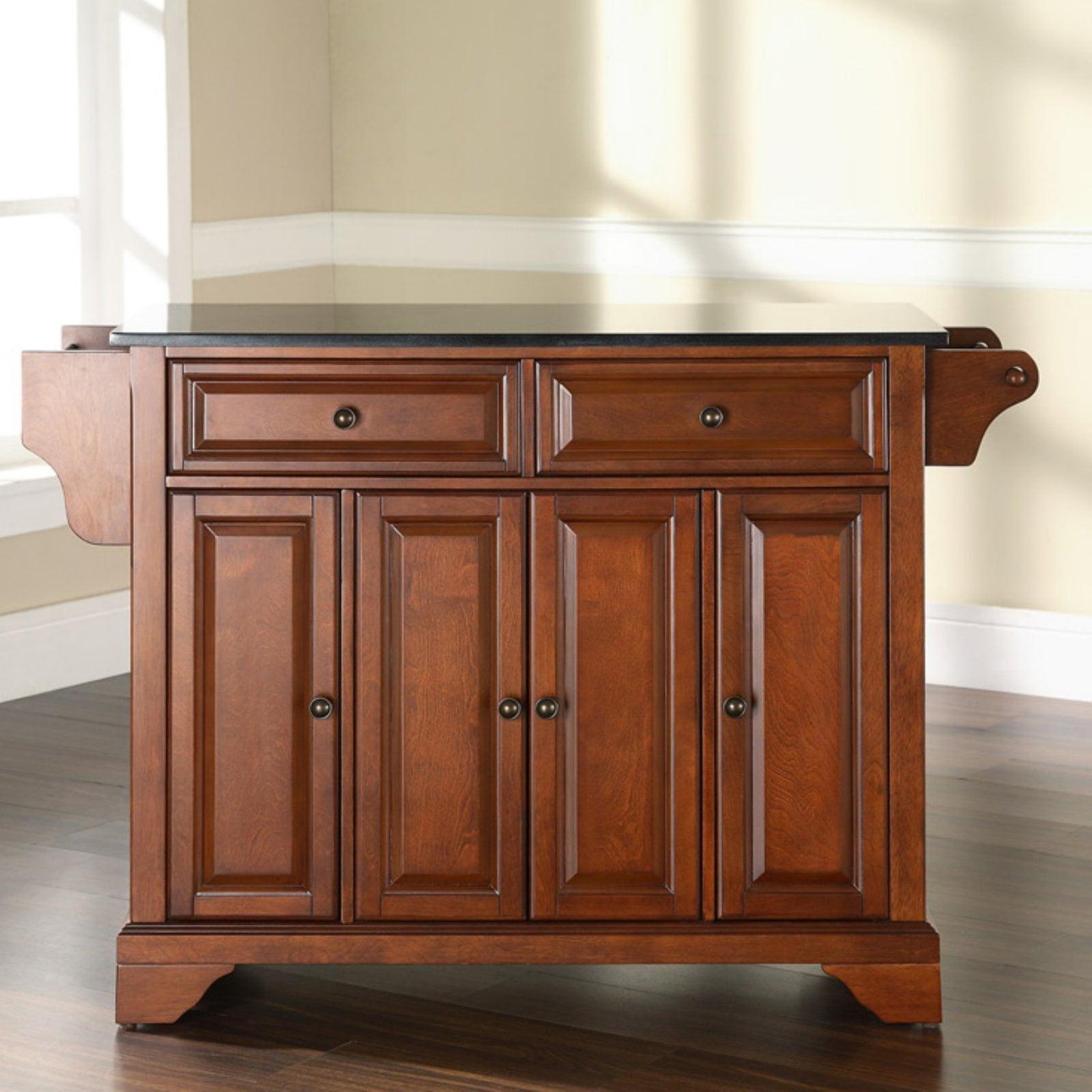 Lafayette Granite Top Full Size Kitchen Island/Cart - Crosley