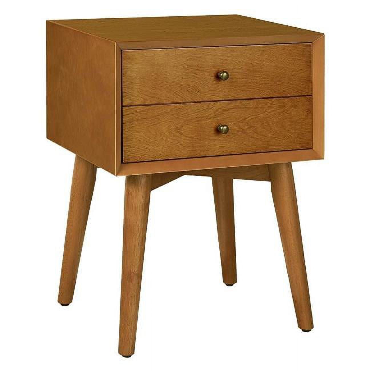 Acorn Mid-Century Modern 1-Drawer Nightstand