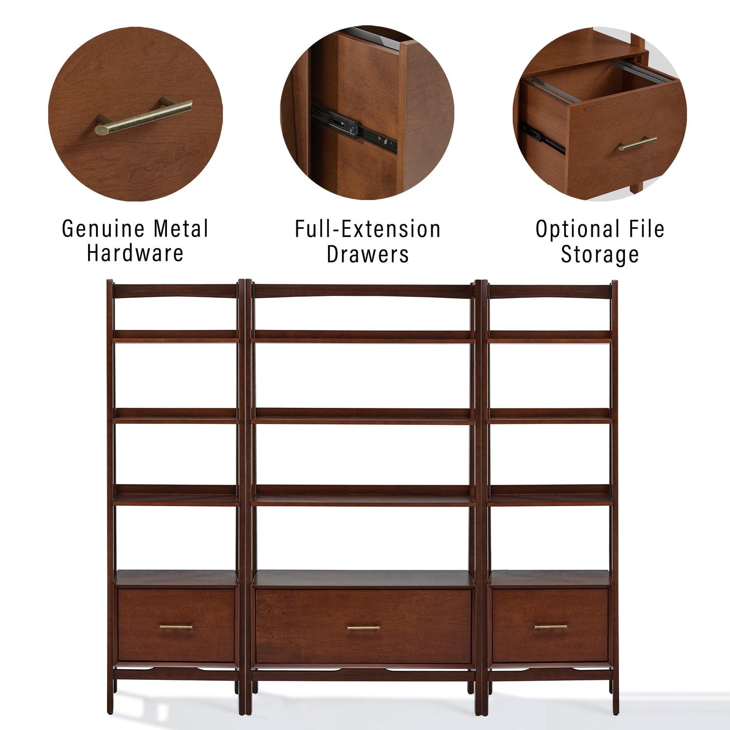 Stiles Wide Ladder Bookcase
