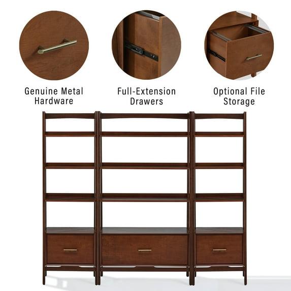 Stiles Wide Ladder Bookcase