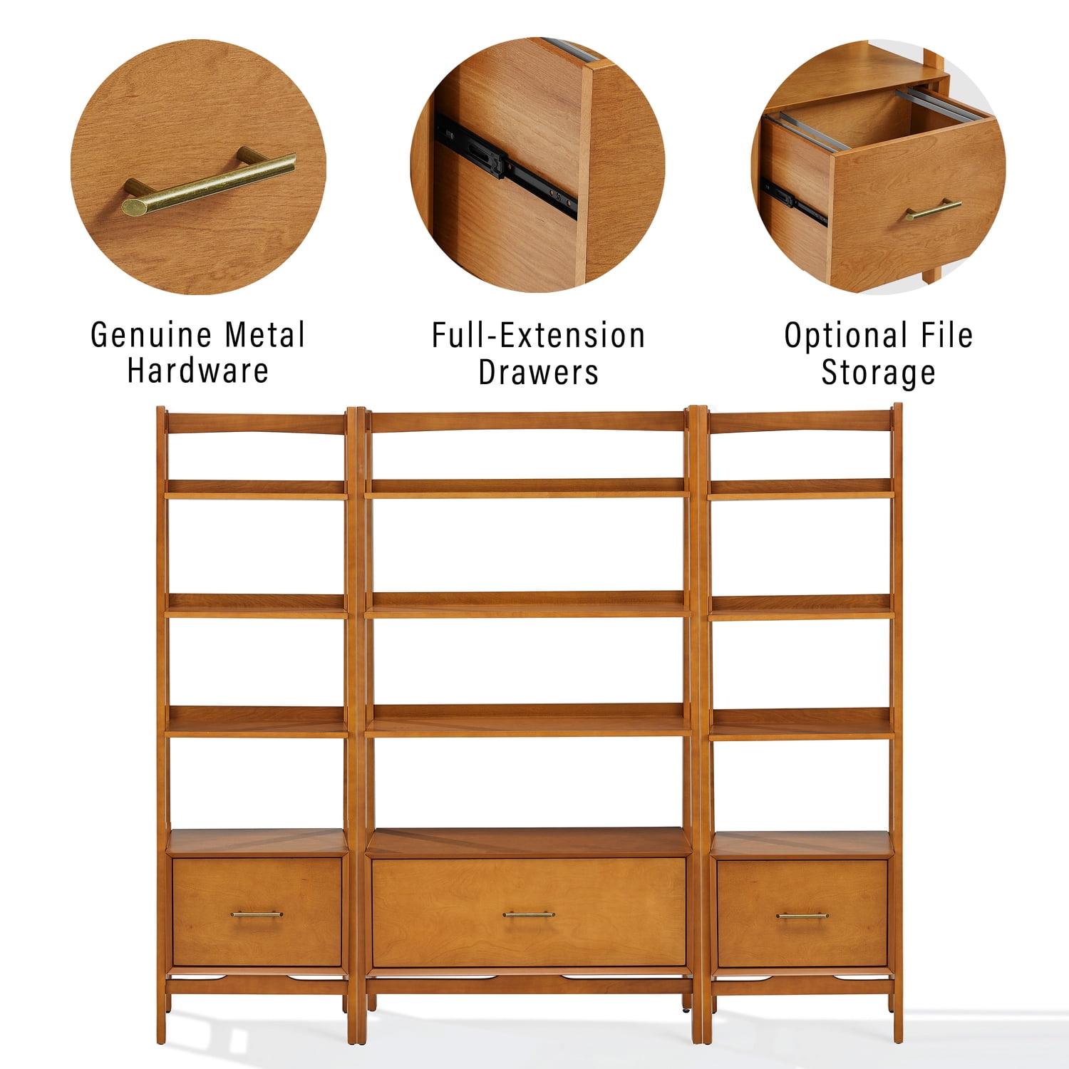 Stiles Wide Ladder Bookcase