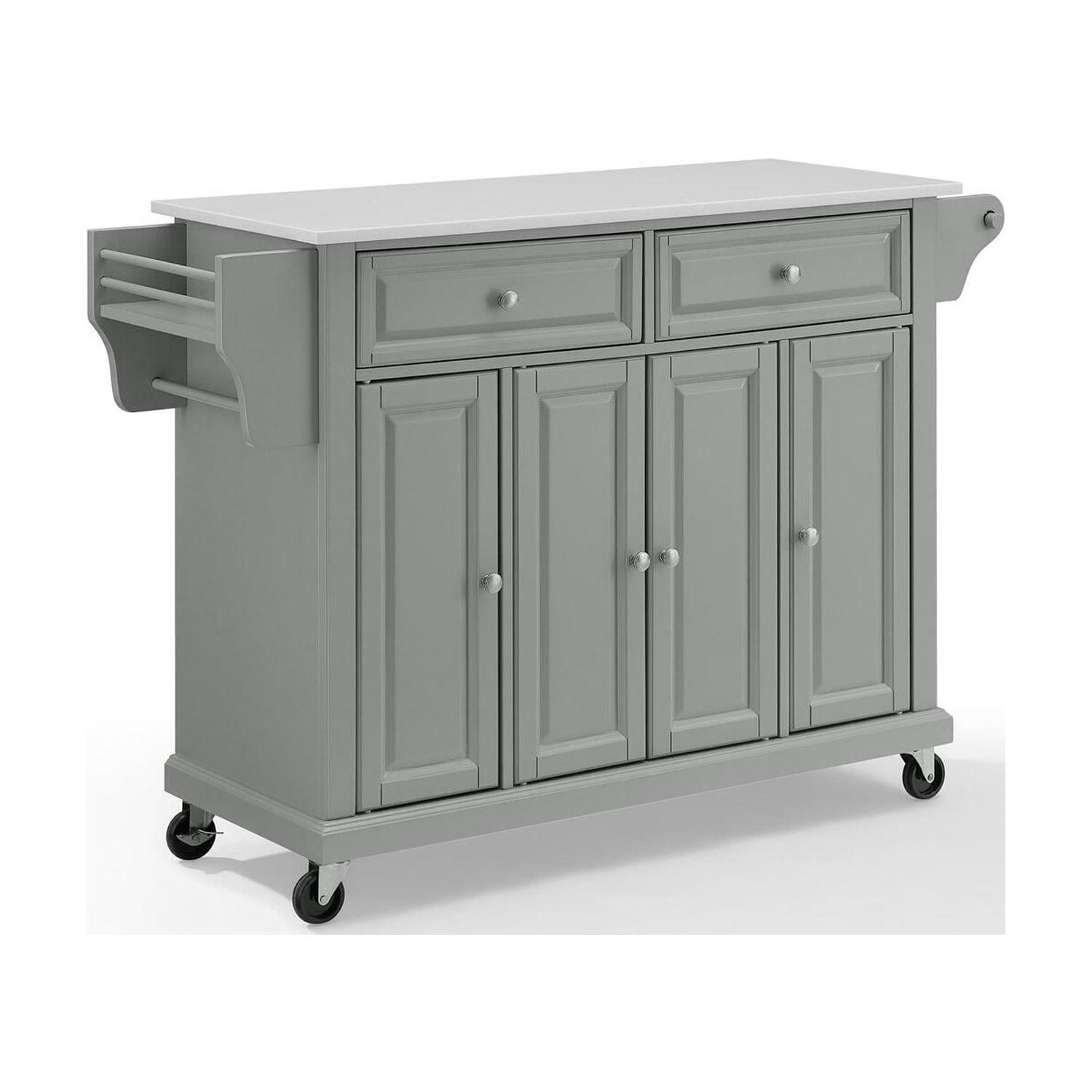 Full Size Granite Top Kitchen Cart - Crosley