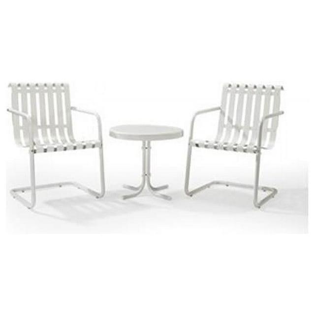 Gracie 3pc Outdoor Seating Set - White - Crosley
