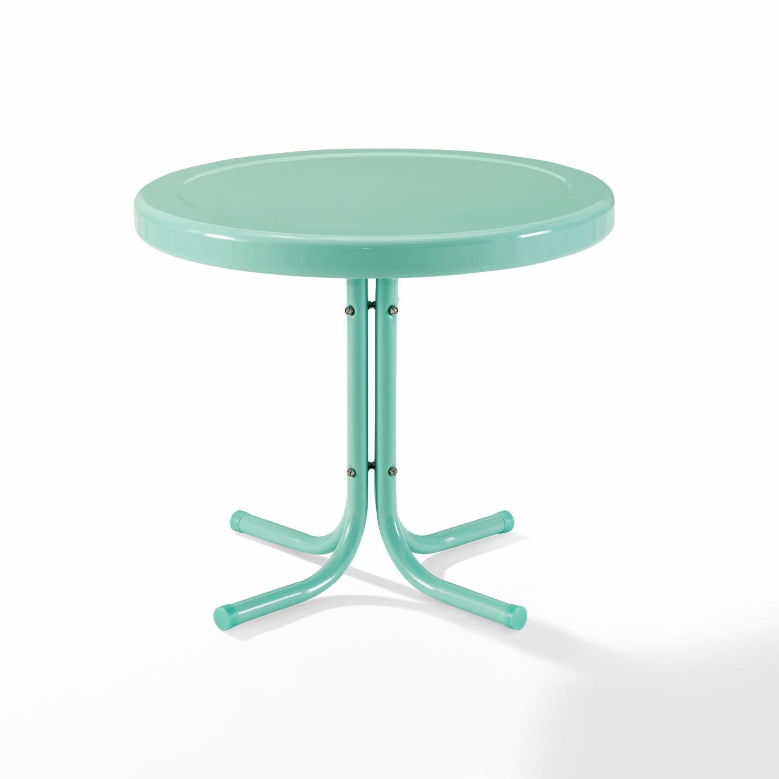 Crosley Retro Metal Patio Side Table