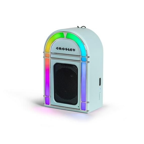 Crosley Mini Jukebox Bluetooth Speaker - Aqua Blue: Portable USB-C Audio Streaming