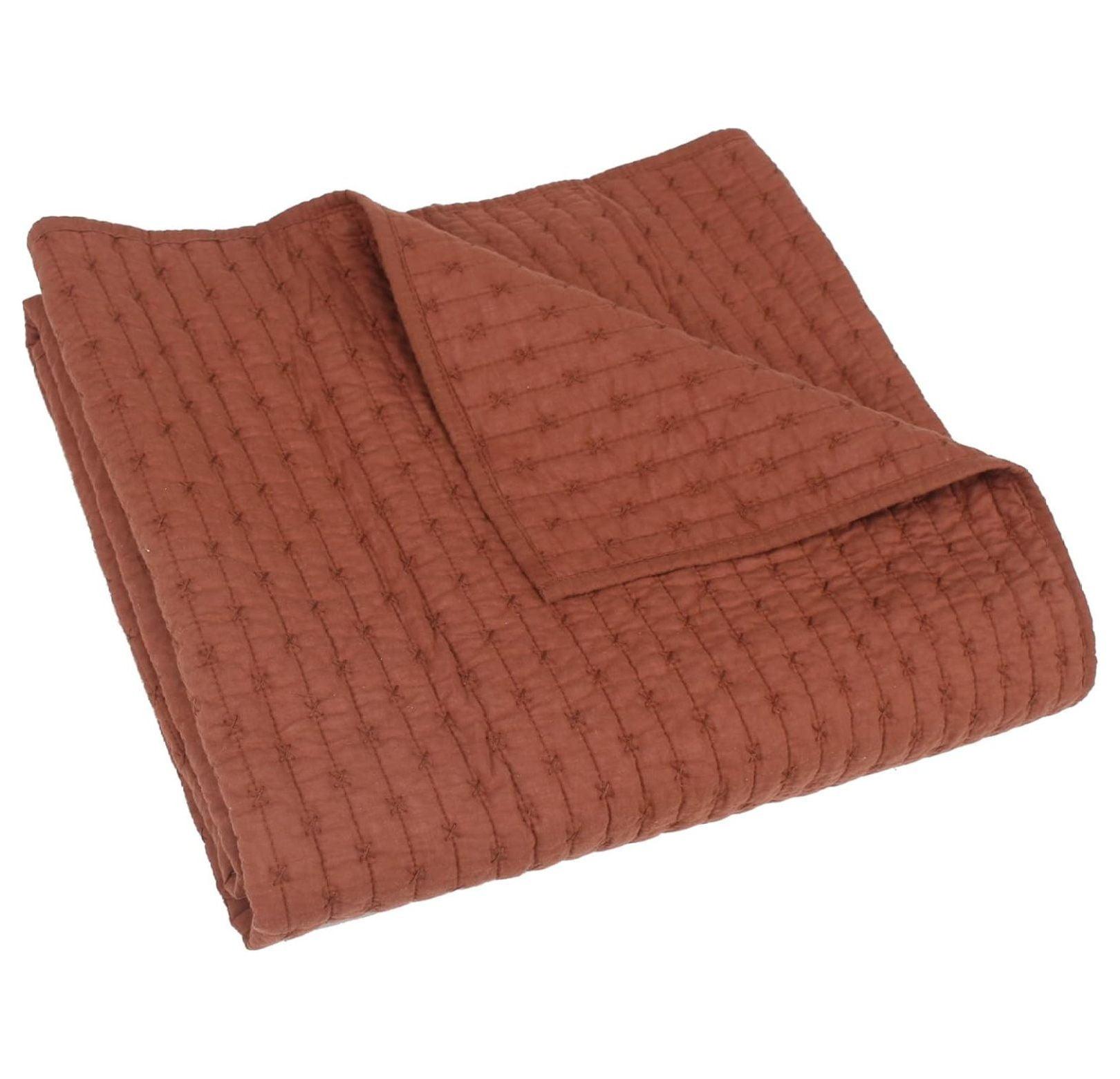 Cross Stitch Quilted Throw - Levtex Home