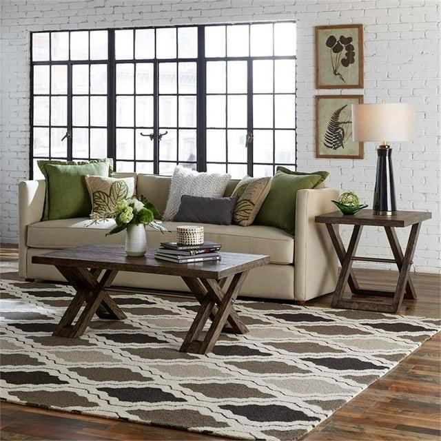 Crossroads 3 Piece Cocktail Table Set - Russet Brown