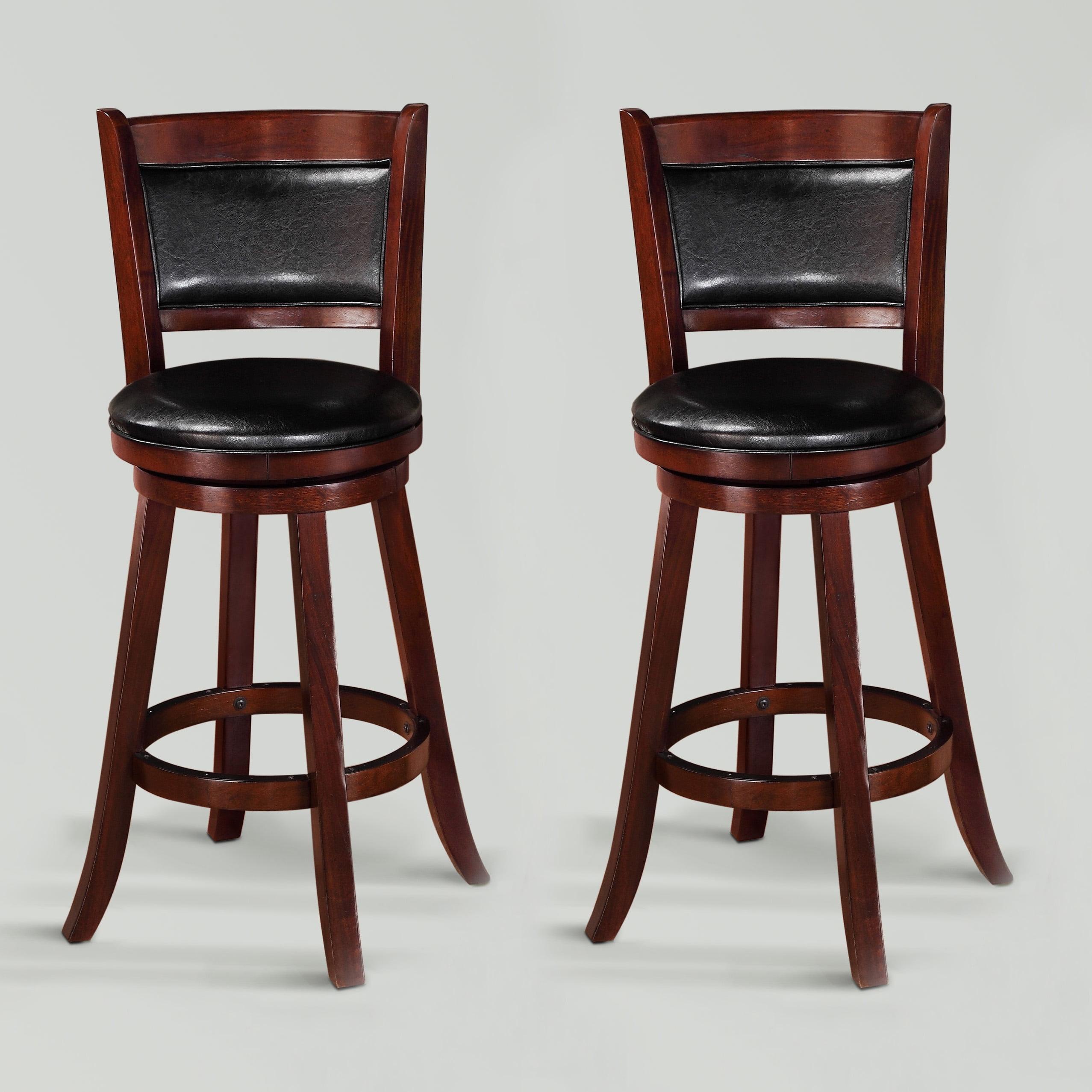 Crown Mark Cecil Swivel Bar Stool 29" Seat