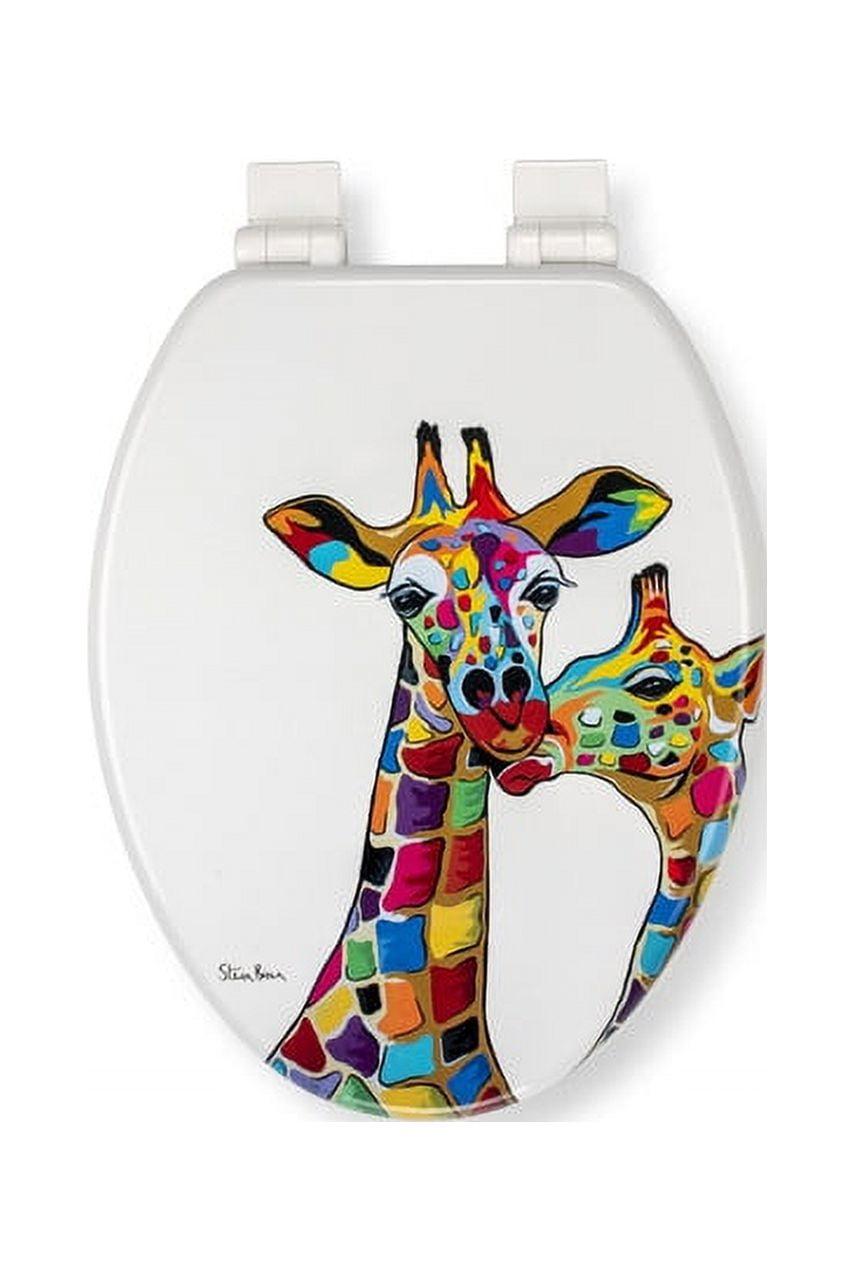 Francie And Josie Round Toilet Seat and Lid