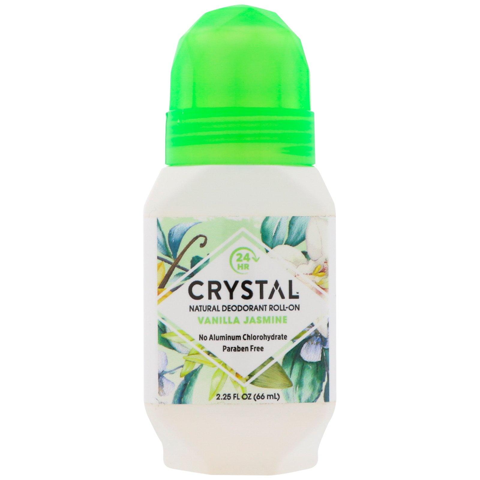 Crystal Essence Vanilla Jasmine 2.25 fl oz Mineral Deodorant Roll-On