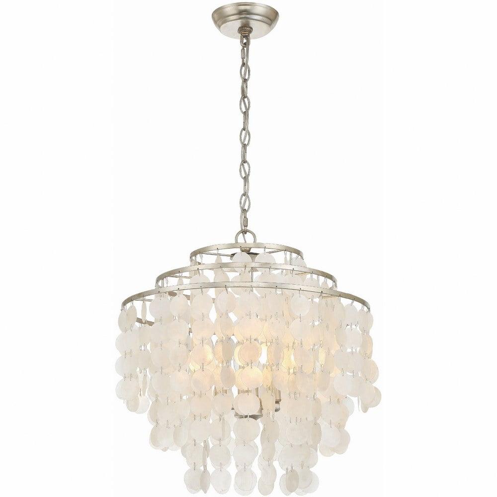 Clariza 4 - Light Dimmable Tiered Chandelier