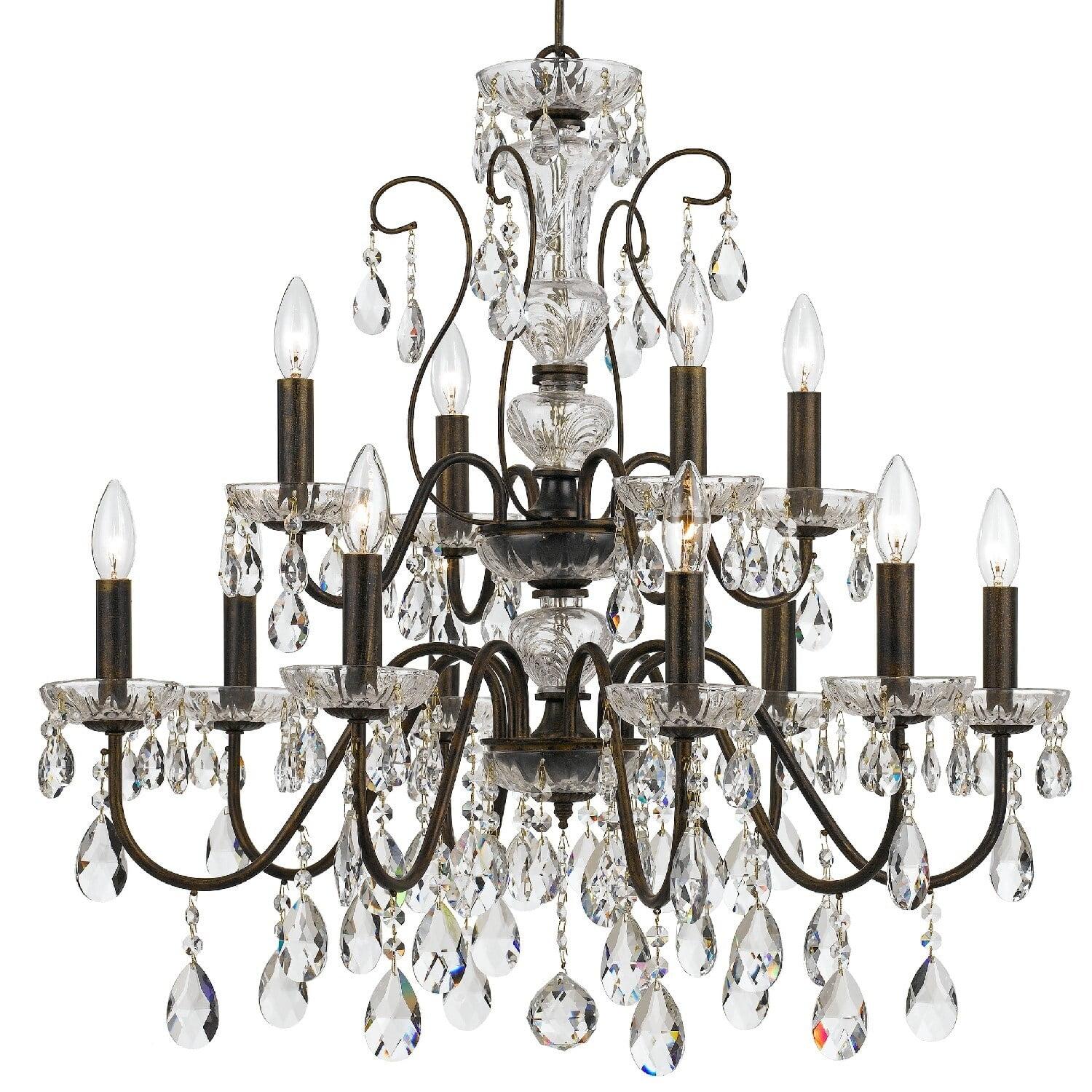 Crystorama Lighting - 12 Light Chandelier - Chandelier - Butler - 12 Light