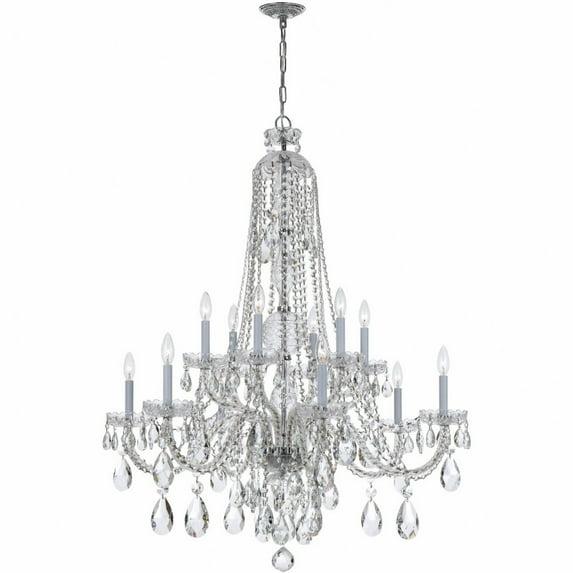Crystorama Lighting - 12 Light Chandelier - Chandelier - Crystal - 12 Light