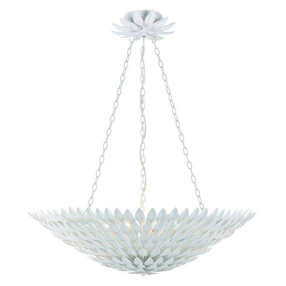 Crystorama Lighting - Broche - Eight Light Large Chandelier in Traditional and