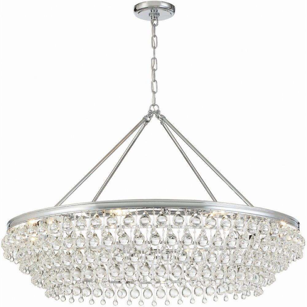 Crystorama Lighting - Eight Light Chandelier - Chandelier - Calypso - Eight