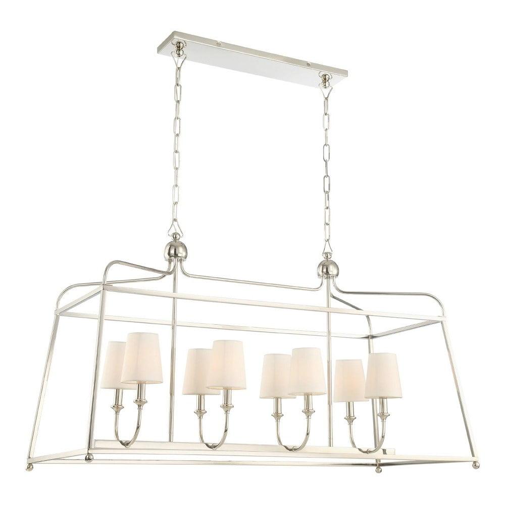 Crystorama Lighting - Eight Light Chandelier - Sylvan - Eight Light Chandelier