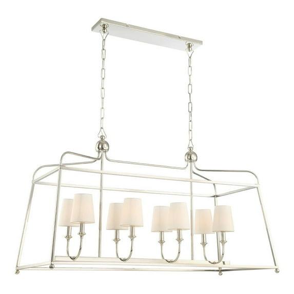 Crystorama Lighting - Eight Light Chandelier - Sylvan - Eight Light Chandelier