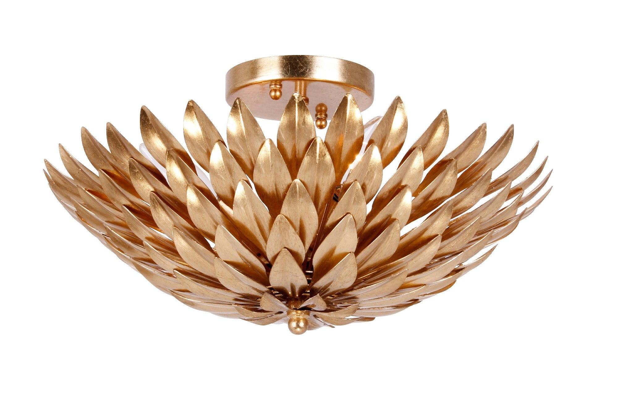 Crystorama Lighting - Four Light Ceiling Mount - Ceiling Mount - Broche - Four