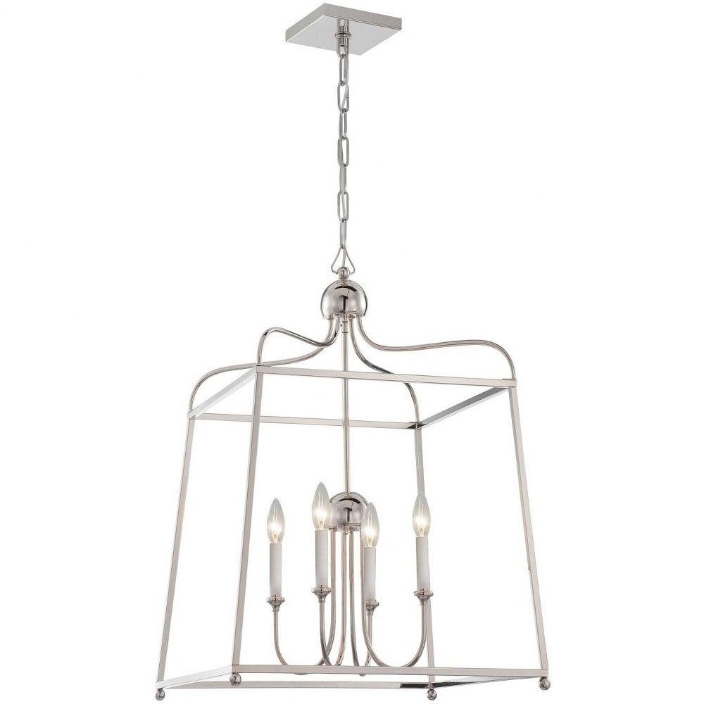 Crystorama Lighting - Four Light Chandelier - Chandelier - Sylvan - Four Light
