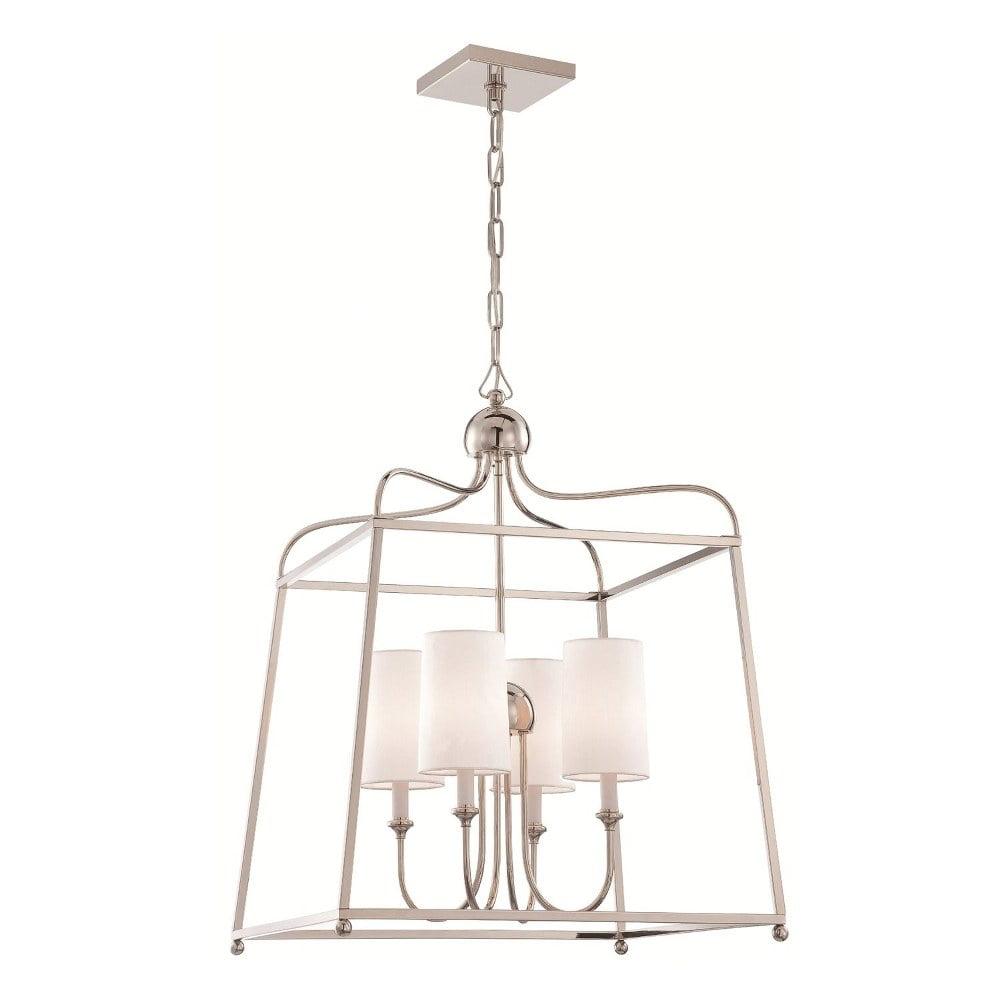 Crystorama Lighting - Four Light Chandelier - Sylvan - Four Light Chandelier