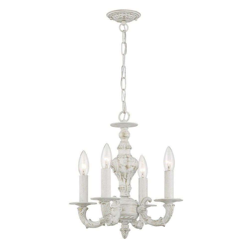 Crystorama Lighting - Four Light Mini Chandelier - Mini Chandelier - Sutton -