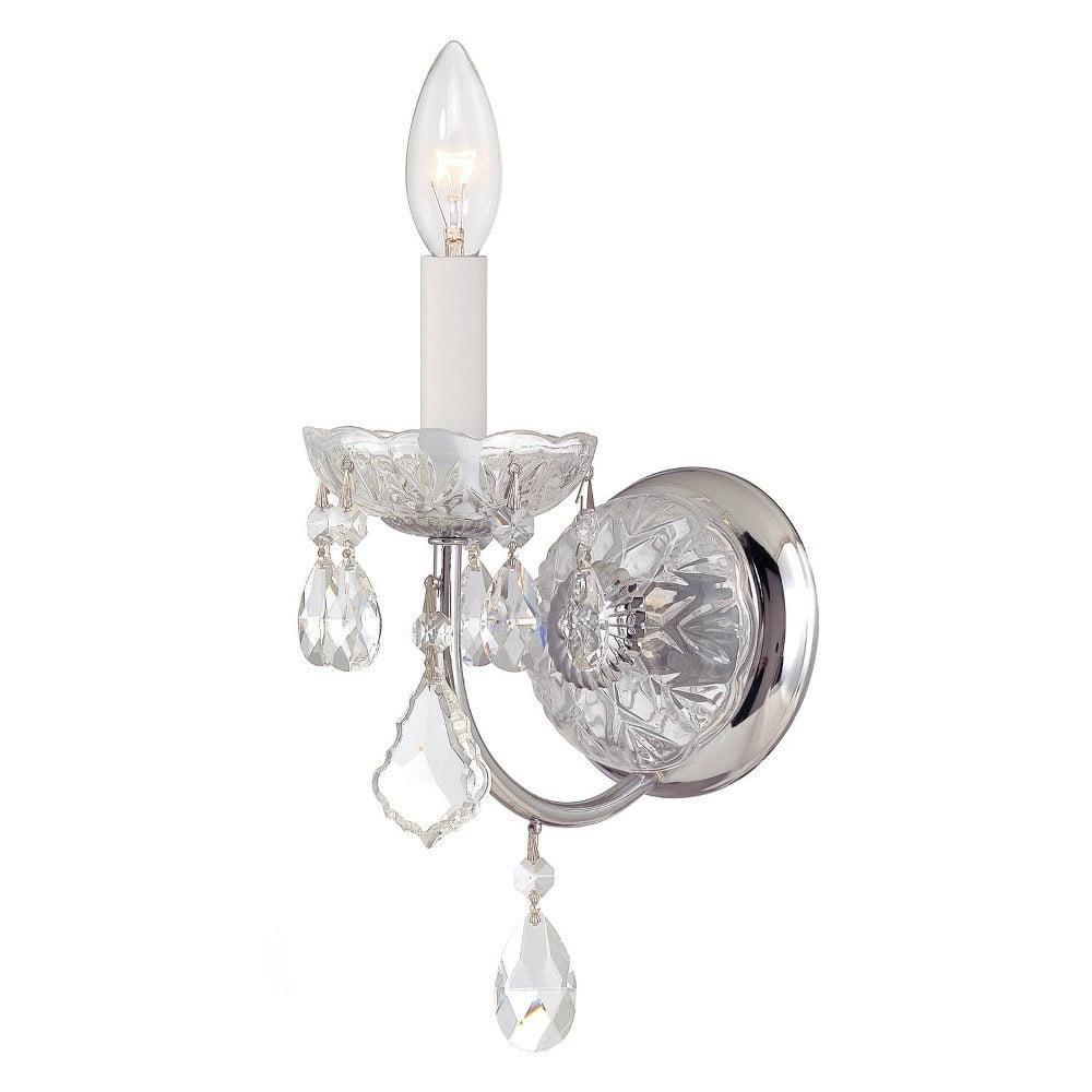 Crystorama Lighting Imperial 1 - Light Sconce in  Polished Chrome